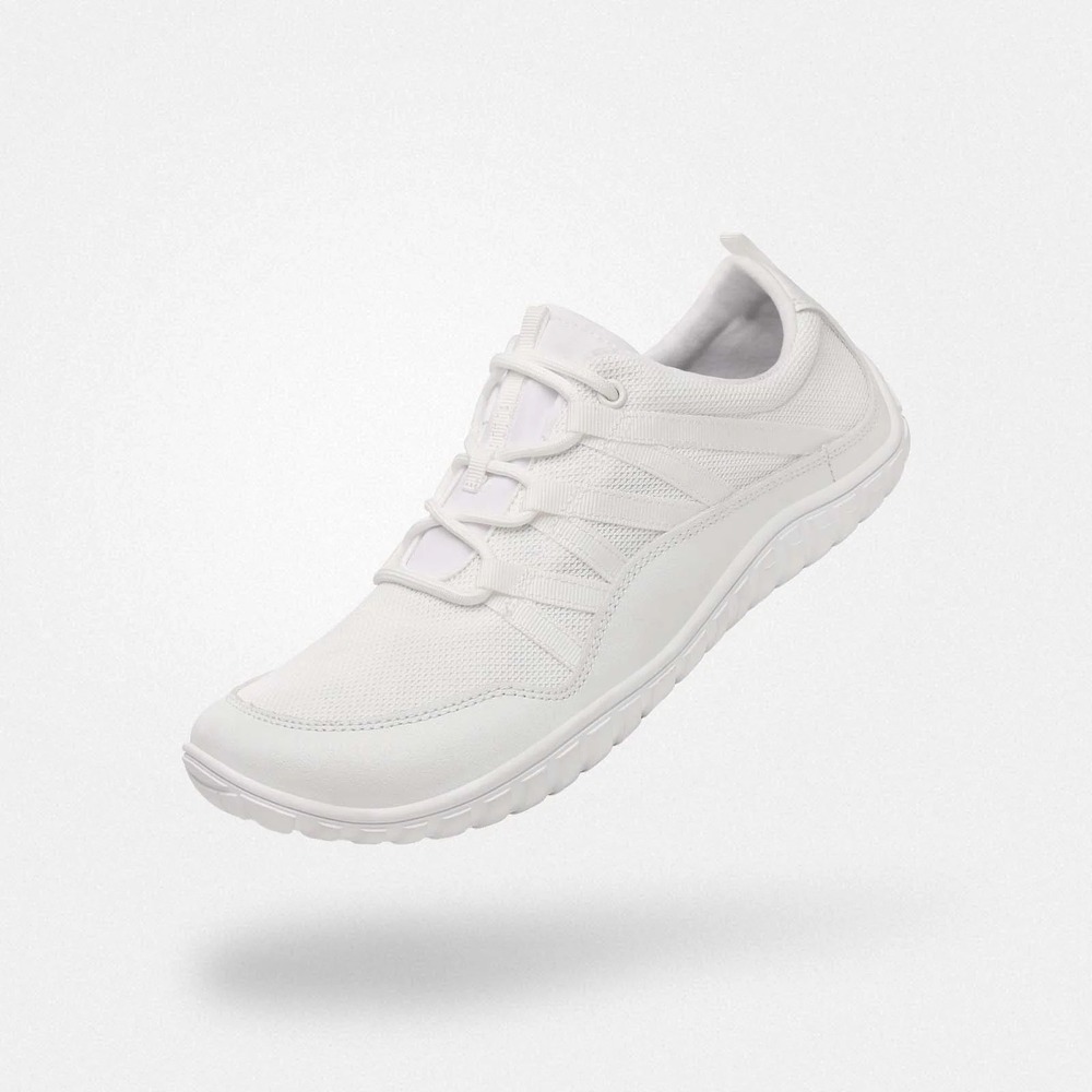 Saguaro Forestep I White Barefoot Hiking Shoes US Women's 6-6.5 / Men's 4.5 Unis